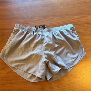 Nike Dri-Fit Light Gray Running Shorts